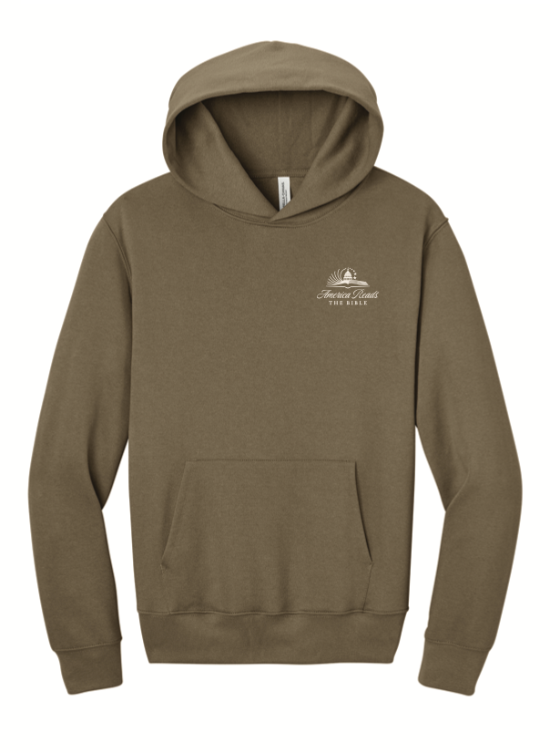 Logo Heavyweight Fleece Hoodie-Vintage Brown